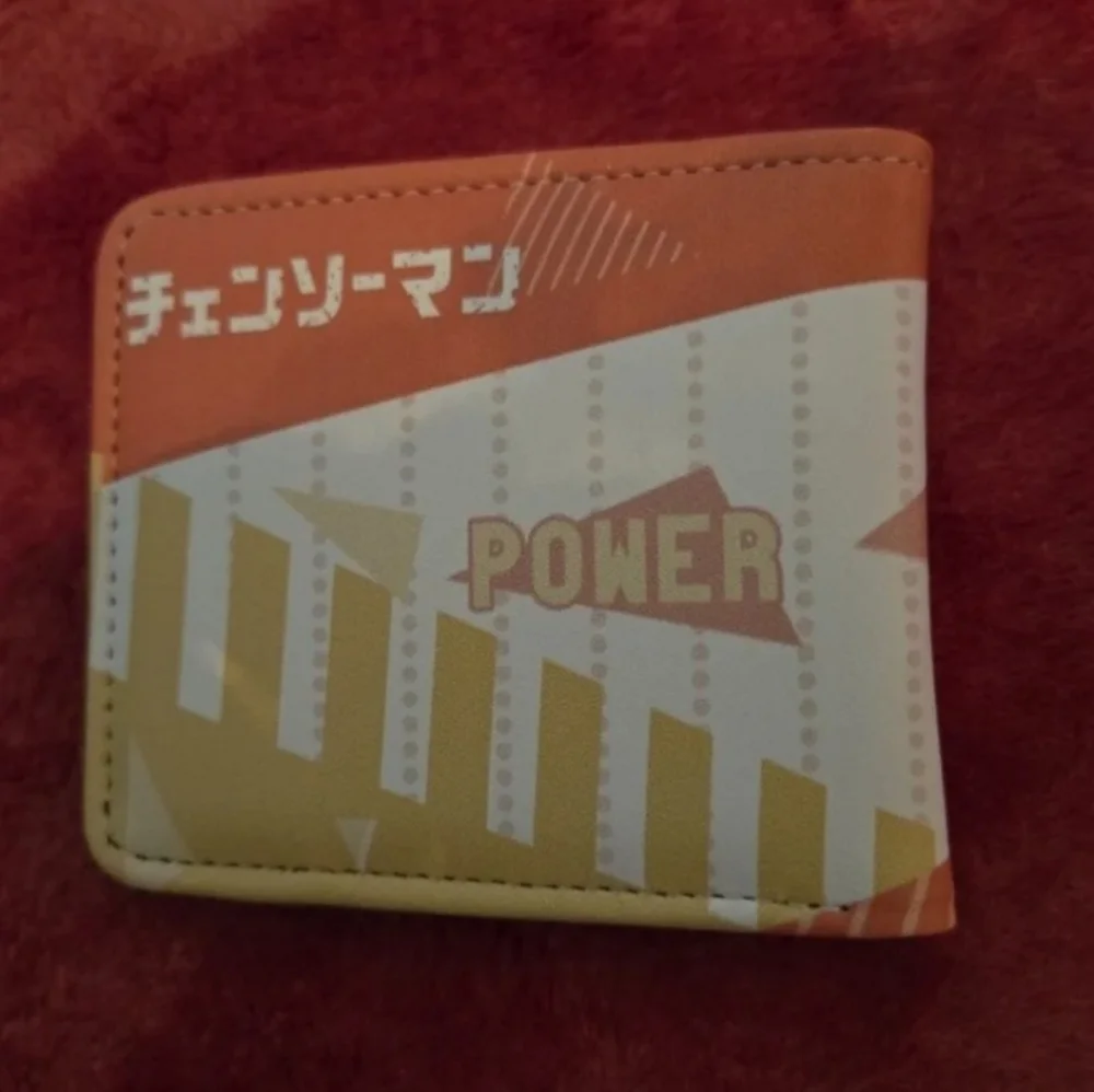 New chainsaw man csm powers anime manga leather wallet